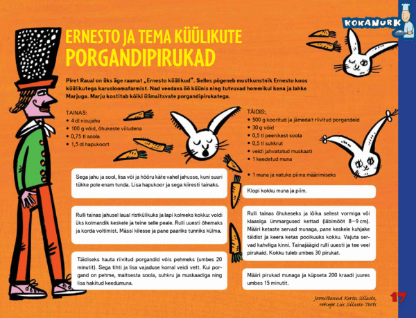 Ernesto ja tema küülikute porgandipirukad