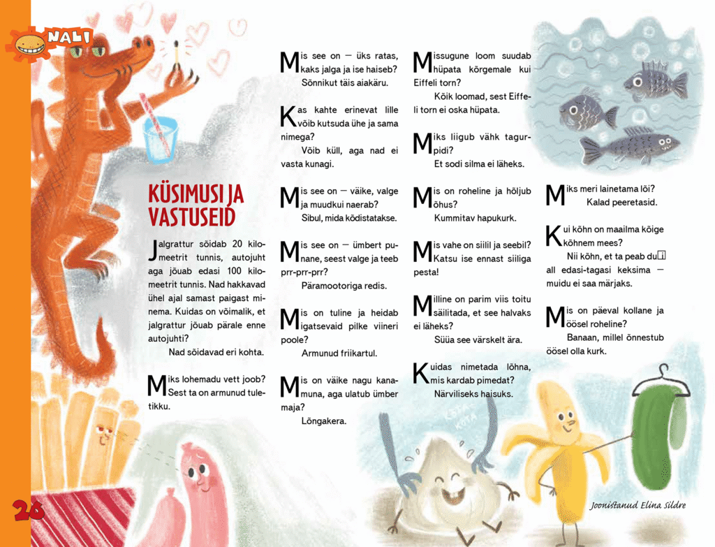 Küsimusi ja vastuseid