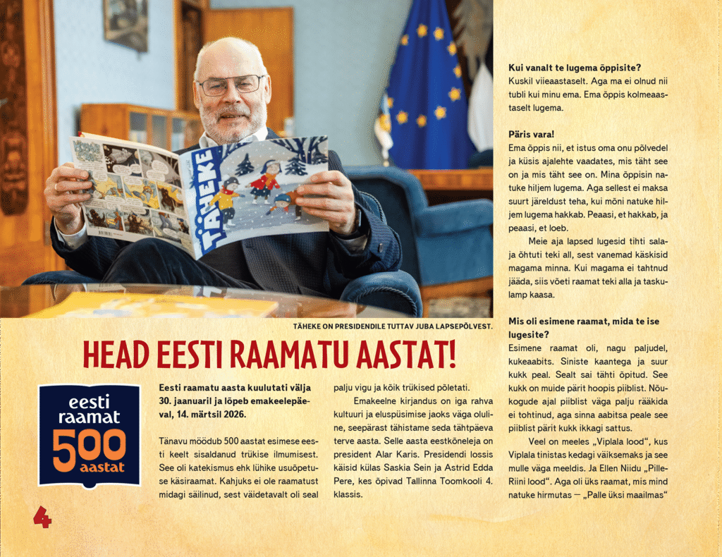 Head eesti raamatu aastat!