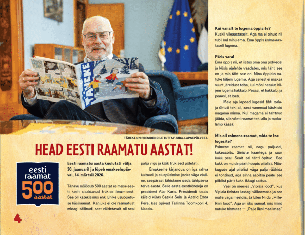 Head eesti raamatu aastat!