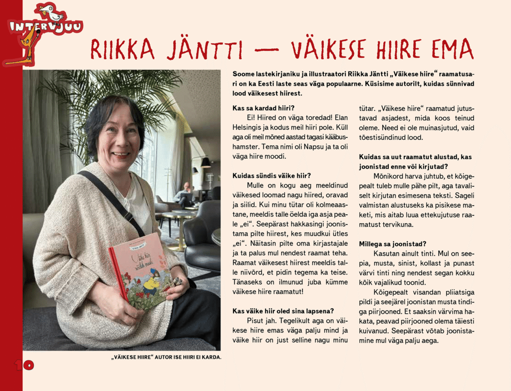 Riikka Jäntti – Väikese hiire ema