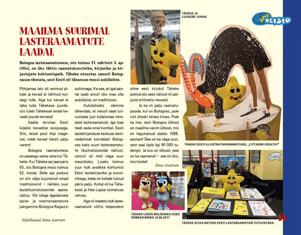 Maailma suurimal lasteraamatute laadal