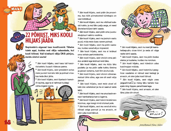 22 põhjust, miks kooli hiljaks jääda